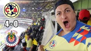 ¡CLÁSICO ES GOLEARTE! Desde el Azteca América 4-0 Chivas