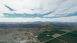 Legs 9 & 10 Breckenridge to Yosemite Bush Trip (Microsoft Flight Simulator)