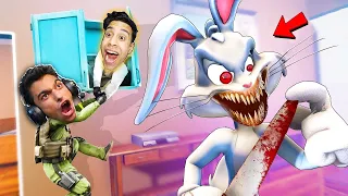 لعبة الغميضة التحول و الهروب من بيت الارنب الشرير مع عبده ماندو !!  🔪🐰| Garry's Mod