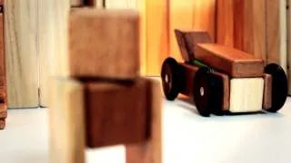 Magnetic Wooden Cars - Tegu Mobility