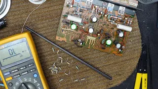 Sansui BA 2000 Part 4 - Camera Rant and Driver Board Restoration