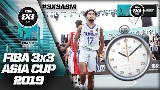 TISSOT Buzzer Beater: R.J. Abarrientos sinks it from DEEP for the Win! | FIBA 3x3 Asia Cup 2019