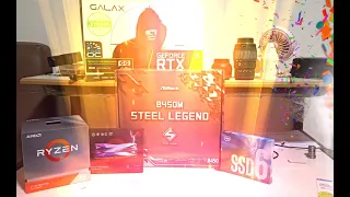 Ryzen 9 3900x RTX2070 Super Asrock Steel legend B450 - RGB phenomenon 2000 Dollar build