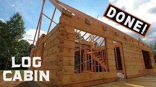 Log Cabin Build TIME LAPSE | Two Years in 30 Minutes!