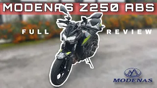 MODENAS Z250 ABS | FULL REVIEW - NIMBLE AND SMOOTH!