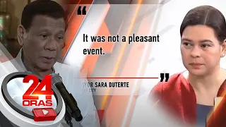 Mayor Sara says Go-Duterte tandem to run in Eleksyon 2022 | 24 Oras