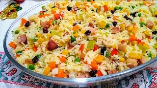 ARROZ À GREGA - Receita de Natal e Ano Novo, soltinho e delicioso