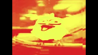 screaming earrape bird with flashing lights