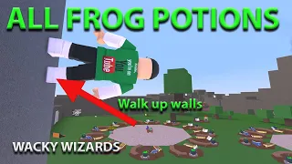 All Frog Potions Wacky Wizards Roblox Wacky Wizards Roblox Frog Ingredient Check It Out!