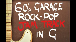 Garage Rock Guitar Backing Track in G