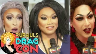 Are you tucked? With Violet, Jujubee, Tatianna, Ongina & more at RuPaul's DragCon 2017