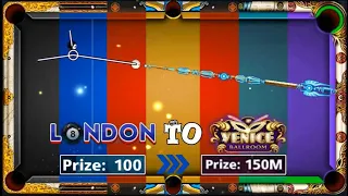 From London To Venice in 1 Minute 😍 indirect Shots 8 ball pool