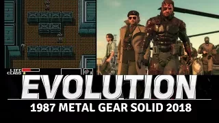 Evolution of Metal Gear Games 1987-2018