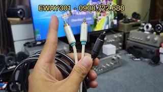 Đừng phí công tìm mua dây QUANG RA AV nữa, cách đấu cổng quang trên TV