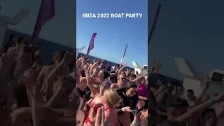 One of the biggest boat party in Ibiza! #ibiza #ibizaparty