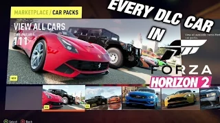 All DLC Car Packs for Forza Horizon 2