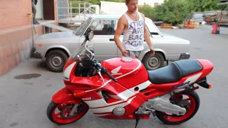 МОТОБАЗА. Honda CBR600F2 1994 года WWW.MOTOBAZA.BIZ