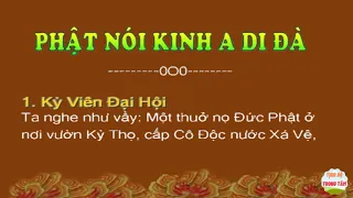 KINH A DI ĐÀ 9 Biến  có chữ để tụng theo Kinh A Di Da Thich Tri Thoat tung