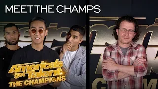 Quick Style and Michael Grimm Bring EXCITEMENT To Champions! - America's Got Talent: The Champions