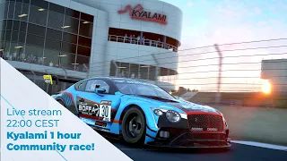 Kyalami 1 hour community race on simracing.gp