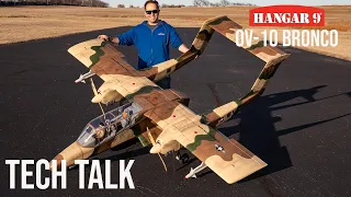 Hangar 9 OV-10 Bronco 30cc ARF Tech Talk