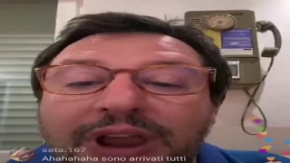 LE SCENE PIU' BELLE DELLE LIVE DI MATTEO SALVINI SU INSTAGRAM: PT3 "cadi dalle scale"