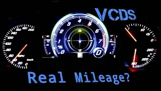 How to check real mileage with VCDS