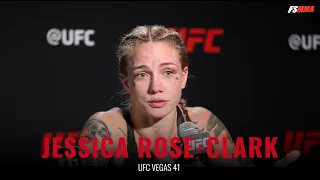 Jessica Rose Clark UFC Vegas 41 full post-fight interview