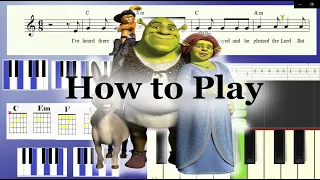 Hallelujah practice song from Shrek by Leonard Cohen