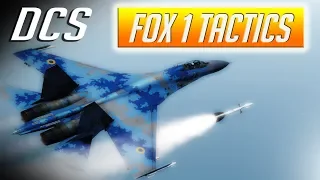 DCS: Fox-1 Semi Active Radar Tactics in the Su-27 Flanker