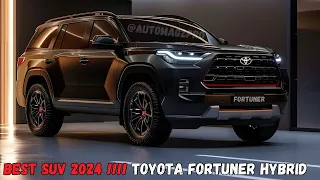NEW 2024-2025 Toyota Fortuner Hybrid Unveiled: Must Watch!