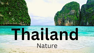 thailand 4k scenic relaxation film with calming music flying over thailand | jazz relaxing music.