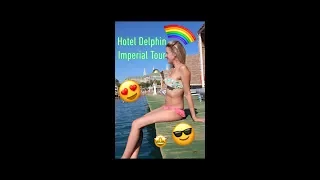 Türkei Antalya Lara Hotel Delphin Imperial walk arround.