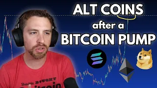 LOOKING TO ALT COINS AFTER A BITCOIN PUMP