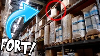 HIGHEST RAFTERS FORT EVER!