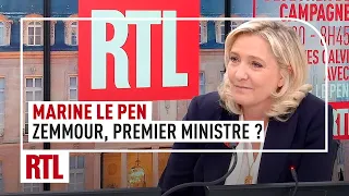 Marine Le Pen : Eric Zemmour, son futur Premier ministre ?