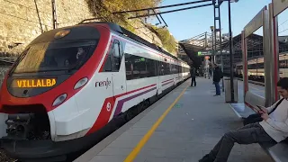 RENFE Class 465 - 032/019 arriving at  Príncipe Pío Station Mardrid on 25/11/23