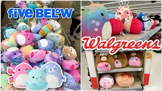 Squishmallow Hunting *NEW* Sea Squad at Five Below & Valentine's SCORE at Walgreens!!