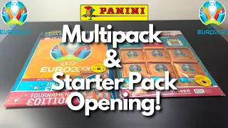 New! | Panini Euro 2020 *Tournament Edition* Sticker Starter Pack, Album and Multipack Opening!