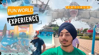 FUN WORLD PATIALA || Water World & Amusement Park PATIALA || Full Tour || THRILL & FUN Rides