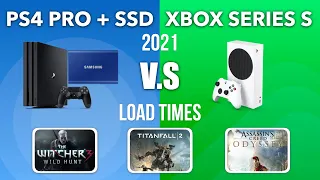 PS4 Pro + Samsung T7 External SSD | Can it beat the Xbox Series S in Load Times? | Punchi Man Gaming