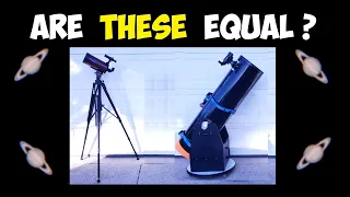 TELESCOPE: Saturn Shootout With Two 1.5m Focal Length Telescopes - Which One Wins?