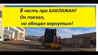 Баклажан 8-я часть. Он поехал, но обещал вернуться....