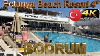 4K BODRUM PETUNYA BEACH RESORT 2023  GOOD SEA HOTEL TURKEY