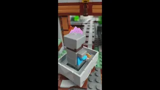 lego minecraft mountain cave 21137small story video