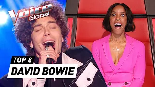 Phenomenal DAVID BOWIE Blind Auditions on The Voice