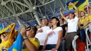 Ukraine-France, EURO 2012, 15.06.2012 anthems