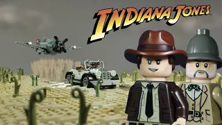 Lego Indiana Jones: Fighter Plane Chase - Stop Motion
