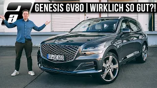 2022 Genesis GV80 AWD 3.0 Diesel (278PS, 588Nm) | So GUT wie GLE, Q5 und Co.?! | REVIEW