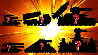 All Giant Tanks Combat War Battle /Nina tank cartoon